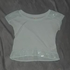 Teal short sleeve tee